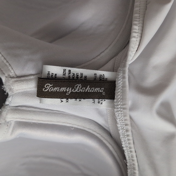 Tommy Bahama White Swimsuit Top - Picture 3 of 3